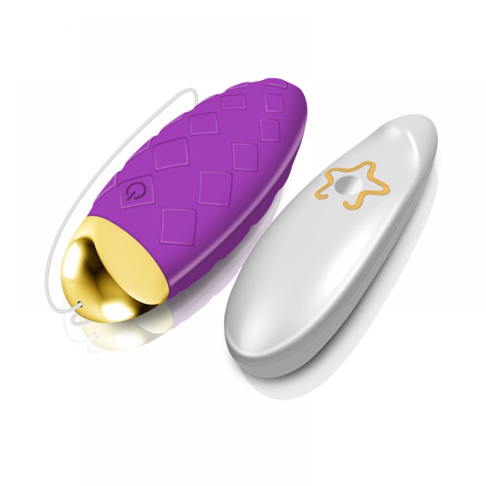Vibrador Bullet com 10 Vibrações e Controle Remoto sem Fio Dini Roxo | Foto 03
