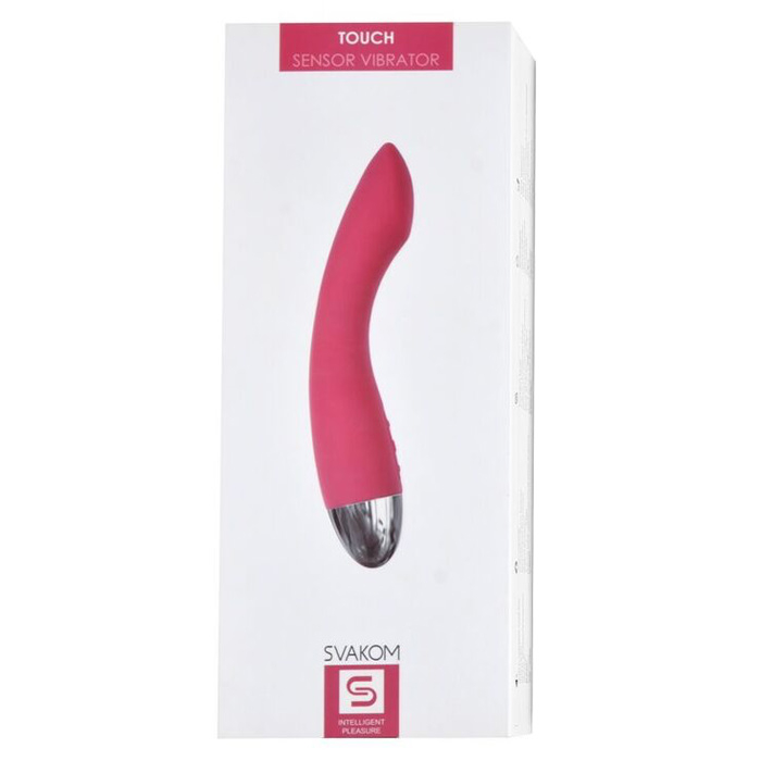 Vibrador Ponto G com Sensor de Toque Vermelho | Foto 04 Vibrador Ponto G com Sensor de Toque Vermelho | Foto 04