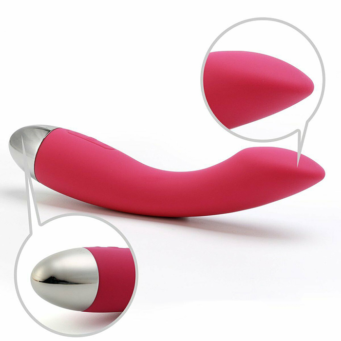 Vibrador Ponto G com Sensor de Toque Vermelho | Foto 06 Vibrador Ponto G com Sensor de Toque Vermelho | Foto 06
