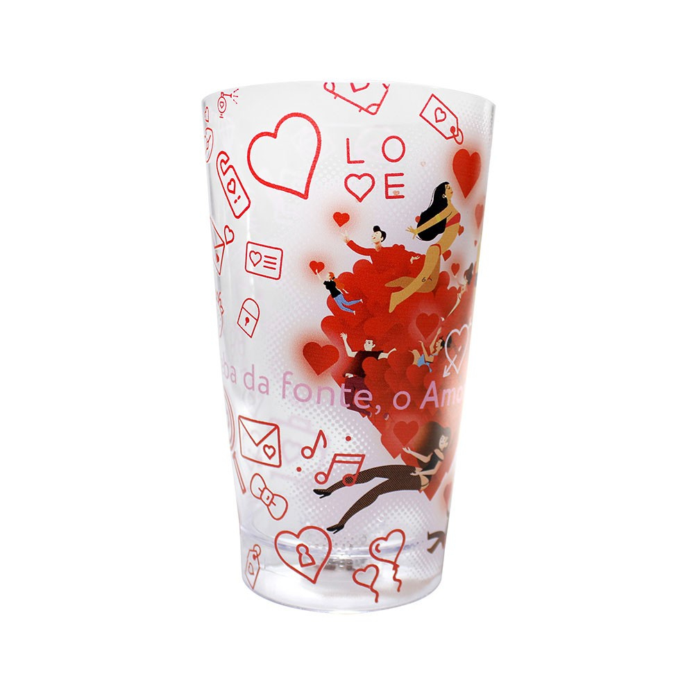 Copo em Acr�lico com LED e Desenho Cupido 500ml | Foto 03