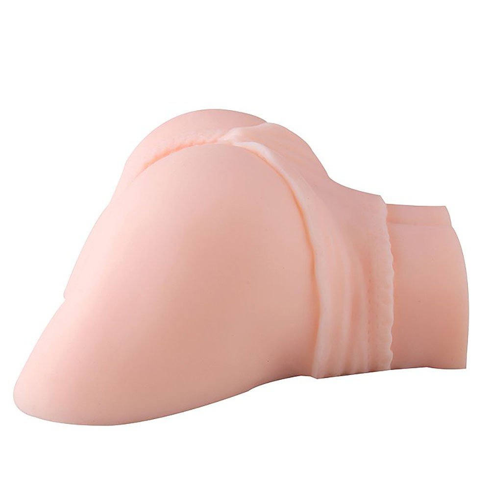 Masturbador Vagina e �nus em Cyberskin com Formato de Bumbum Jenny Bege | Foto 05