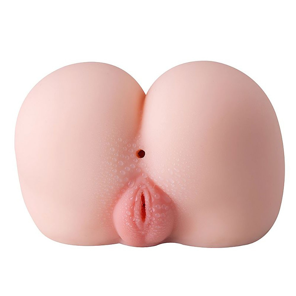 Masturbador Vagina e Ânus em Cyberskin com Formato de Bumbum Marie Bege | Foto 02