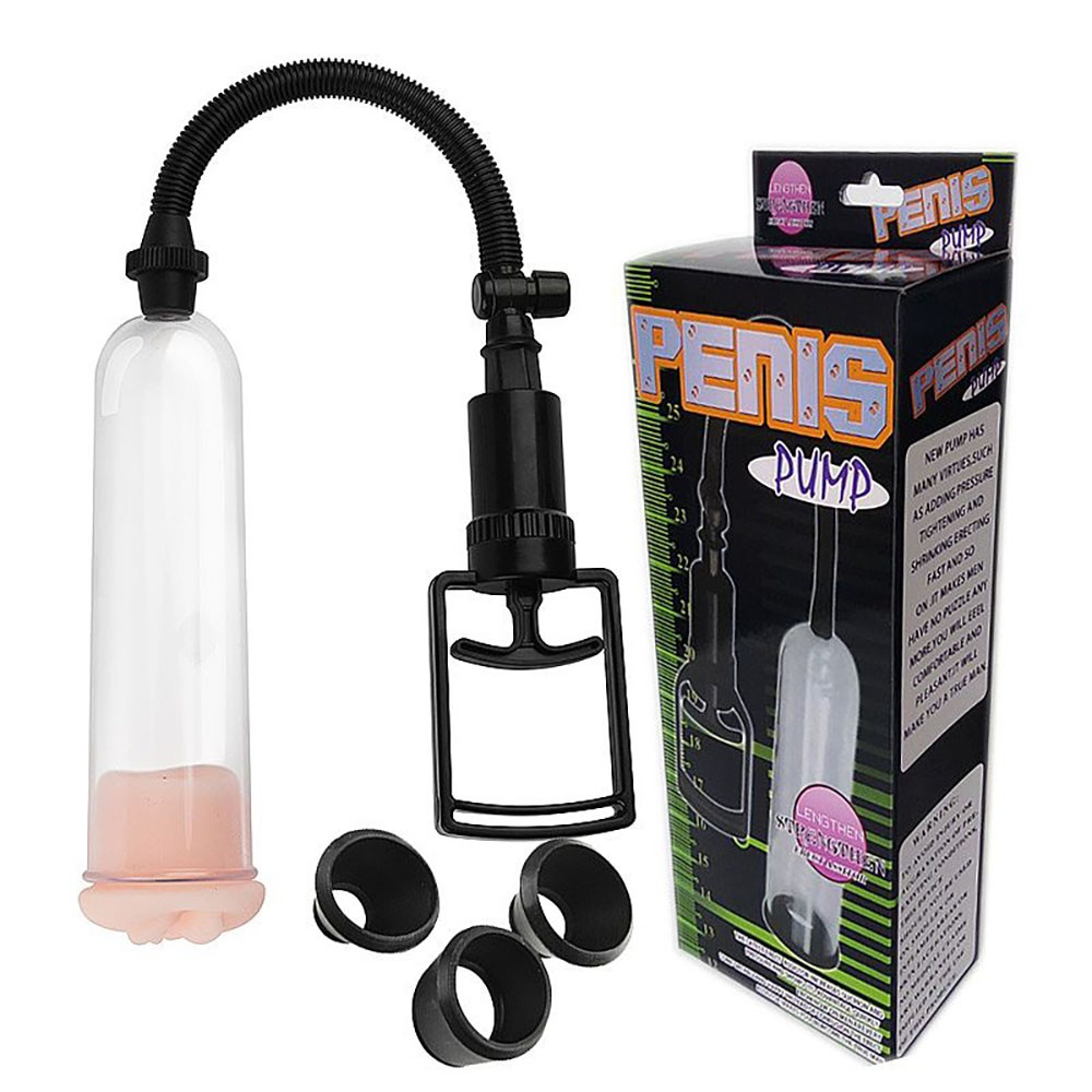 Bomba Peniana Manual com Masturbador Vagina The US Soldier Bege | Foto 01