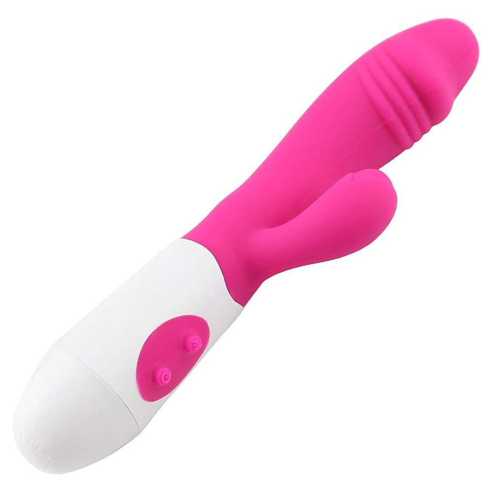 Vibrador Duplo em Silicone � Pilha com 30 Vibra��es Sime 2 Pink | Foto 03
