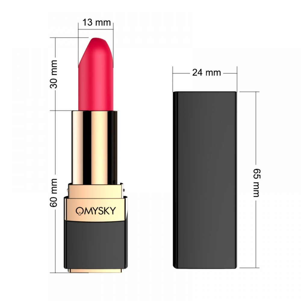 Vibrador Discreto no Formato de Batom com 10 Vibrações Poetic Joy Pink | Foto 06