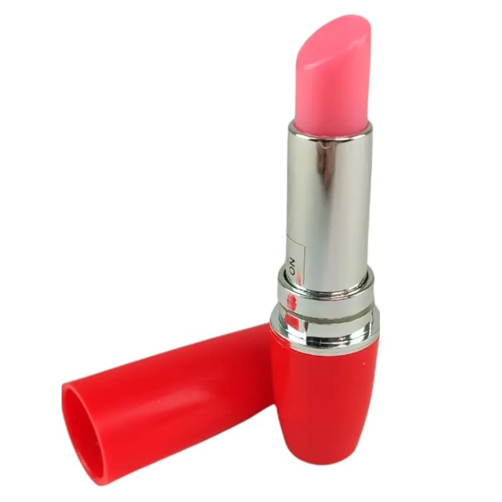 Vibrador Discreto no Formato de Batom Lipstick Vibe Rosa | Foto 03
