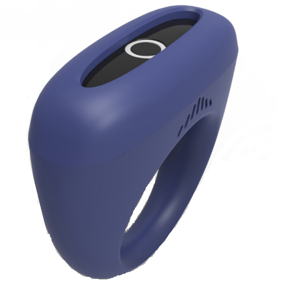 Anel Peniano com Vibrador Recarregável, Silicone, APP | Foto 01 Anel Peniano com Vibrador Recarregável, Silicone, APP | Foto 01