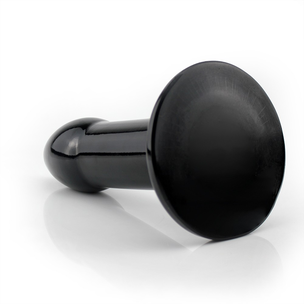 Plug Anal Grande Flexível Thunder 24 x 6,5cm Preto Brilhante | Foto 05