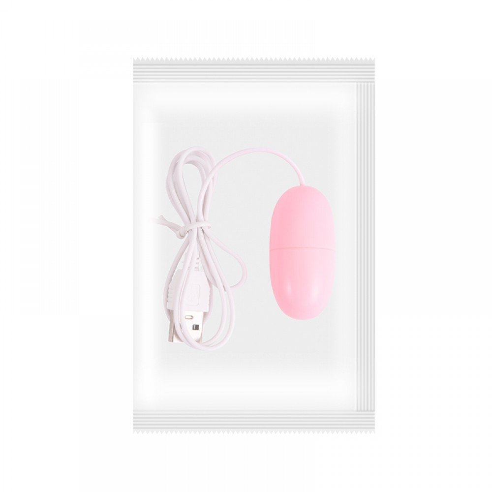 Vibrador Bullet em Pl�stico R�gido Rosa em close-up lateral