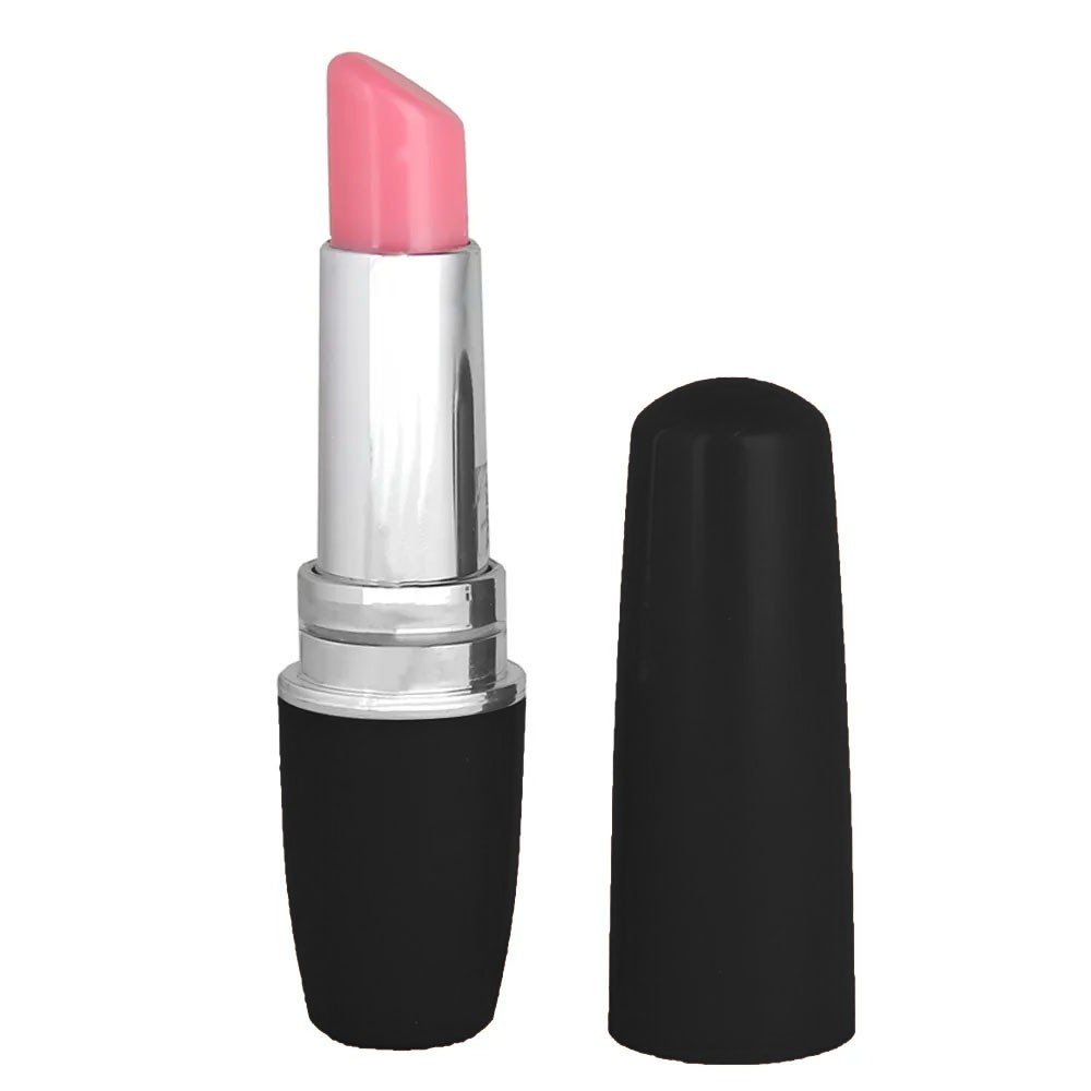 Vibrador Discreto no Formato de Batom Black Cherry Preto | Foto 01