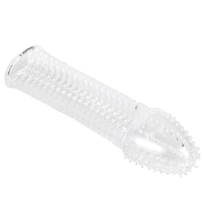 Capa Peniana em Silicone Transparente com Ondas | Foto 03