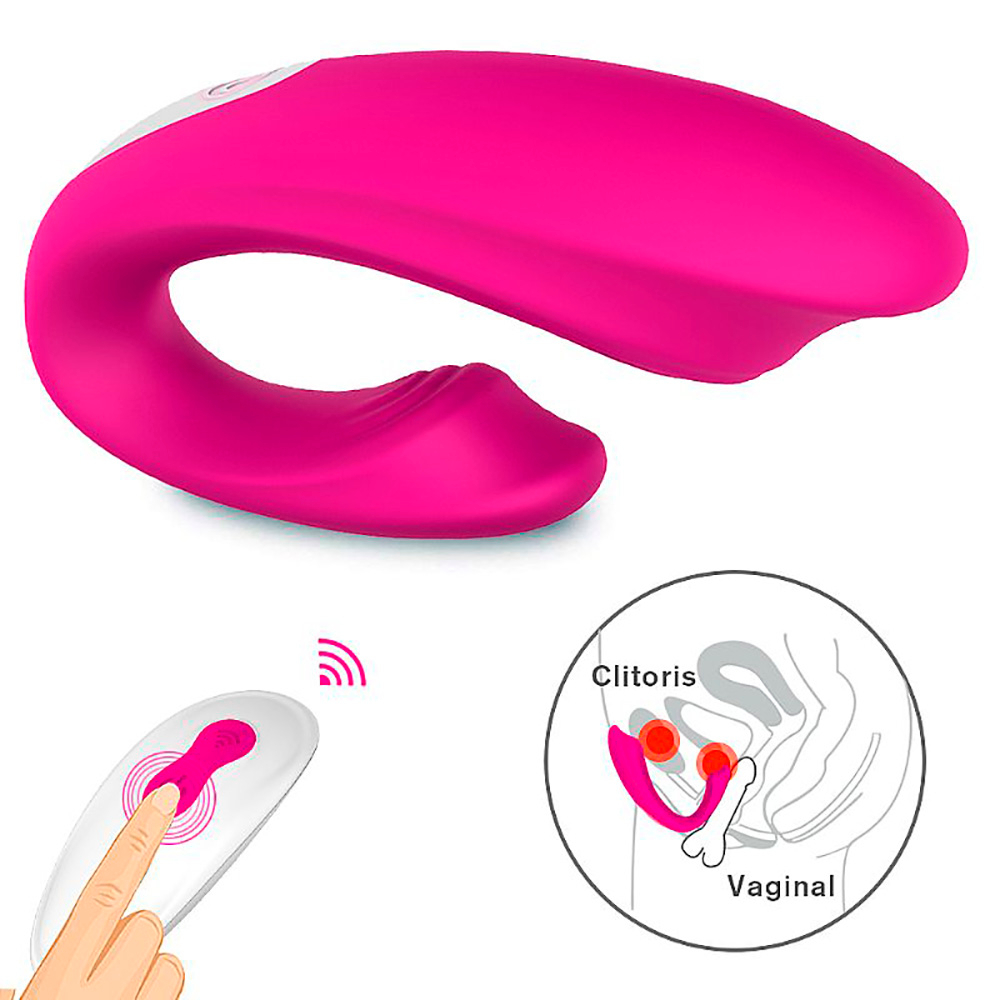 Massageador para Casal We Joy 9 Vibrações com Controle Remoto Sem Fio Pink | Foto 02 Massageador para Casal We Joy 9 Vibrações com Controle Remoto Sem Fio Pink | Foto 02