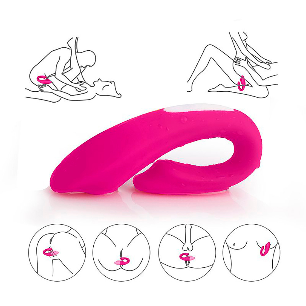 Massageador para Casal We Joy 9 Vibrações com Controle Remoto Sem Fio Pink | Foto 03 Massageador para Casal We Joy 9 Vibrações com Controle Remoto Sem Fio Pink | Foto 03