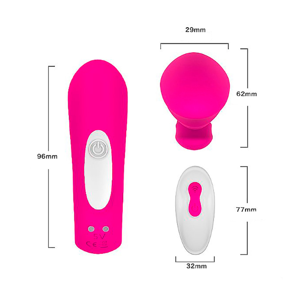Massageador para Casal We Joy 9 Vibrações com Controle Remoto Sem Fio Pink | Foto 06 Massageador para Casal We Joy 9 Vibrações com Controle Remoto Sem Fio Pink | Foto 06