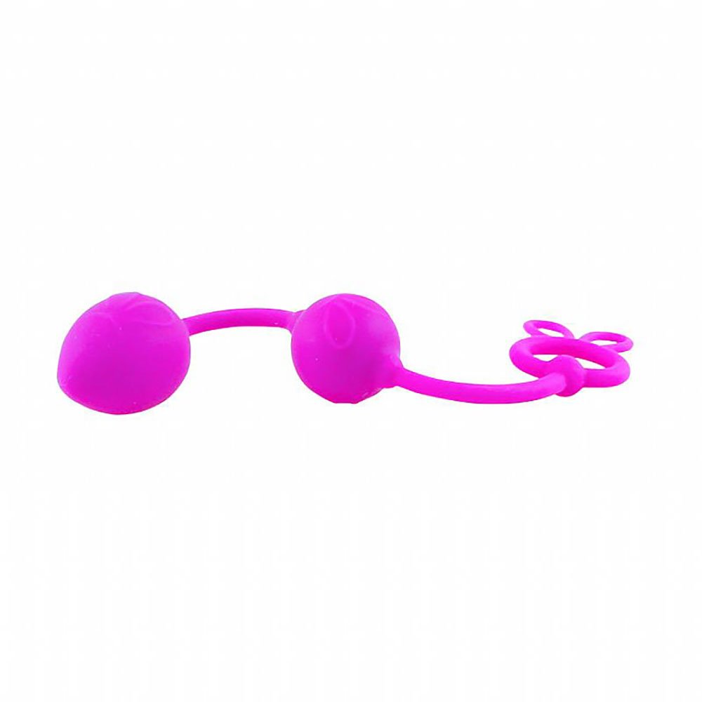Bolinha Anal Esferas em Silicone Duplo Balls Pink | Foto 03 Bolinha Anal Esferas em Silicone Duplo Balls Pink | Foto 03