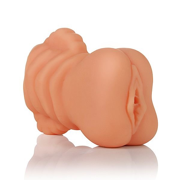 Detalle do frasco de �leo para Massagem Hot Chocotone 15ml, com a tampa branca fechada