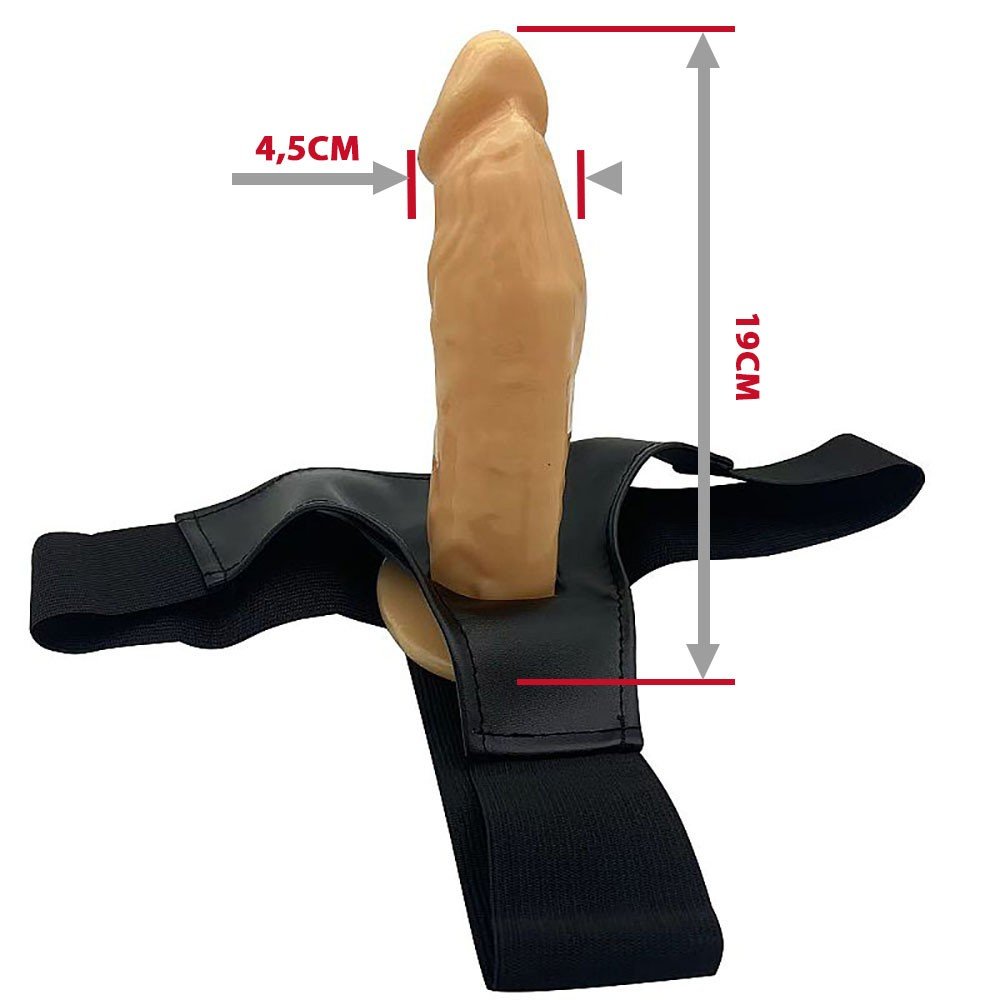Capa Peniana em Silicone com Extensor e Cinta | Detalhes em Composi��o