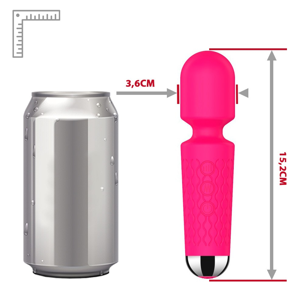 Detalhe da base metalica do massageador erotico Pink e a porta de carregamento USB, que assegura praticidade e facilidade de uso.