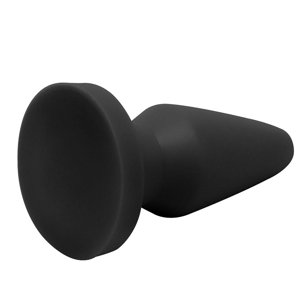 Plug Anal com Base Easy 9 x 4cm Preto | Foto 03 Plug Anal com Base Easy 9 x 4cm Preto | Foto 03