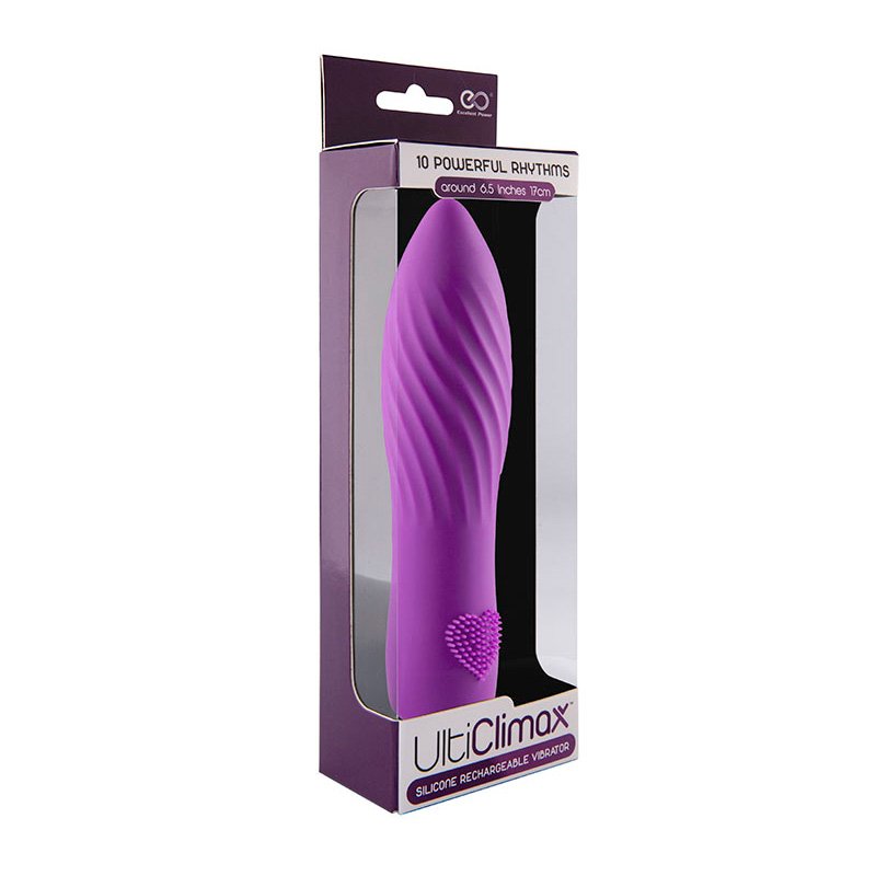 Vibrador Feminino com Estimulador de Clitóris, 10 Modos de Vibração Ulti Climax | Foto 04 Vibrador Feminino com Estimulador de Clitóris, 10 Modos de Vibração Ulti Climax | Foto 04