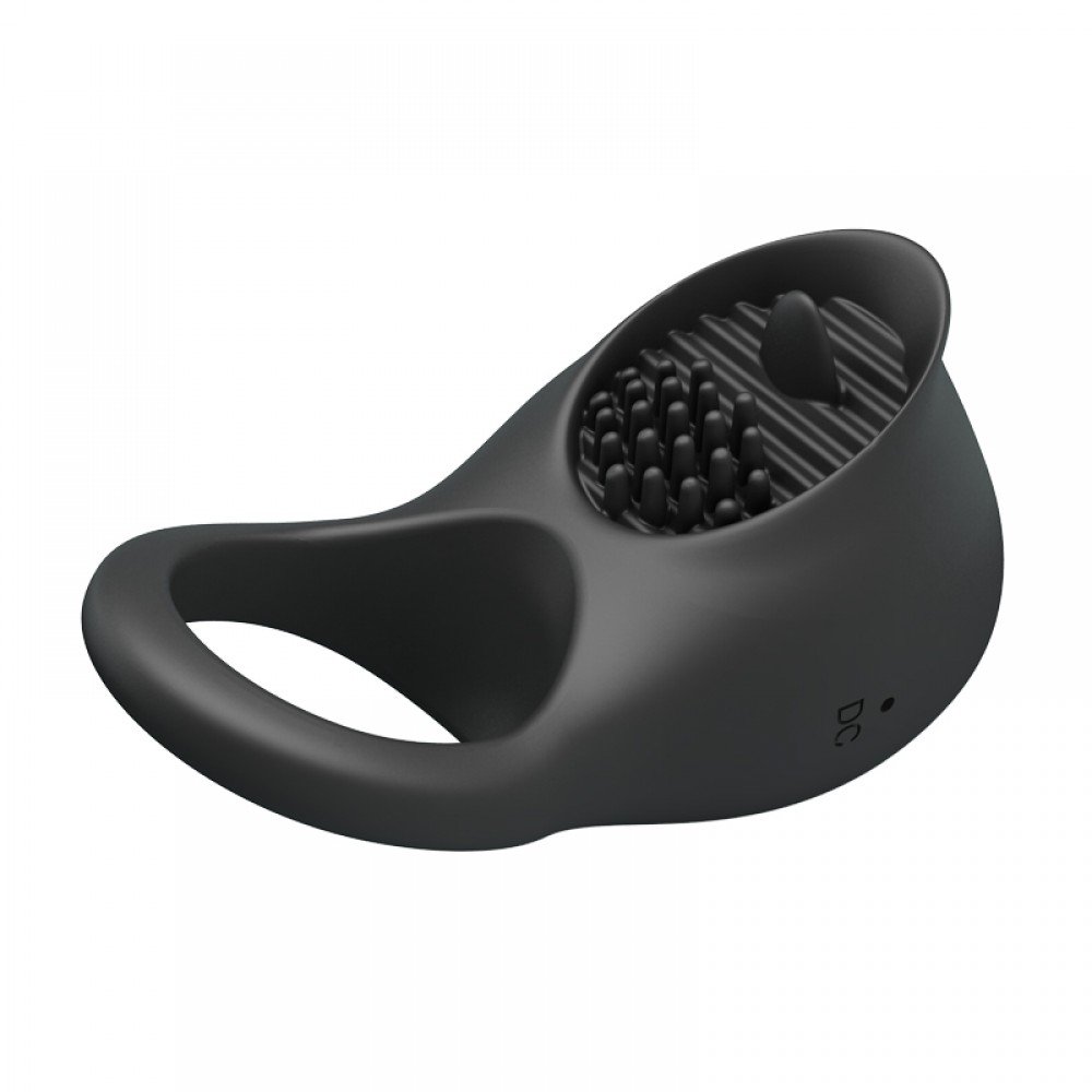 Anel Peniano em Silicone com 12 Vibrações Ring Shaking II Preto | Foto 04 Anel Peniano em Silicone com 12 Vibrações Ring Shaking II Preto | Foto 04
