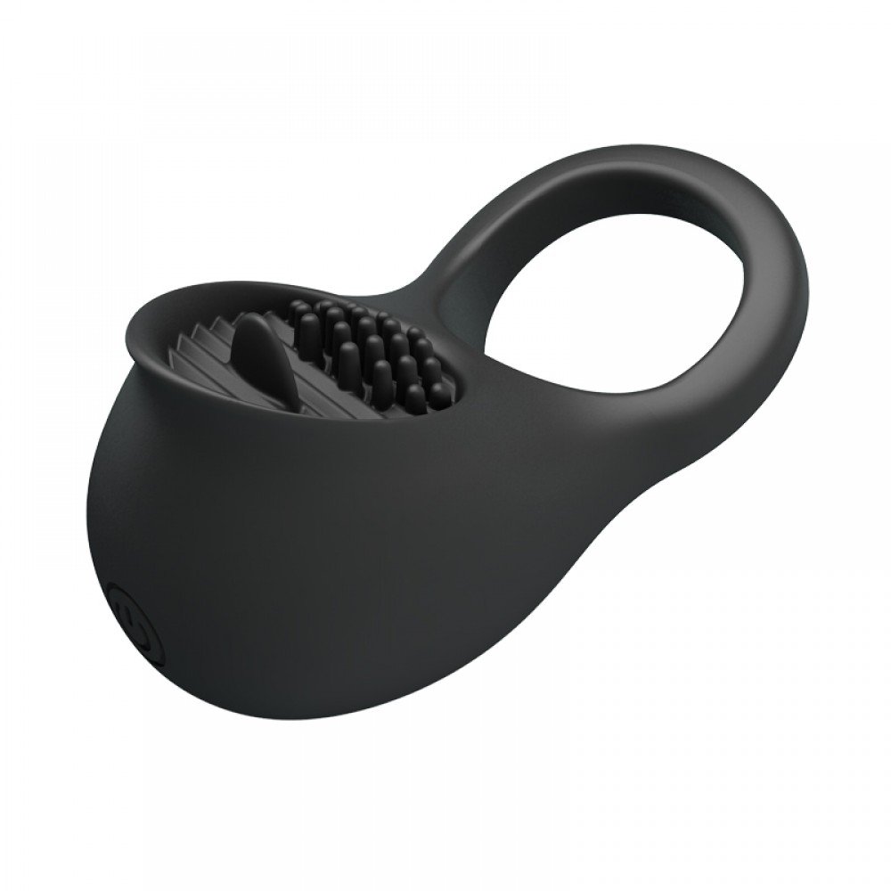 Anel Peniano em Silicone com 12 Vibrações Ring Shaking II Preto | Foto 05 Anel Peniano em Silicone com 12 Vibrações Ring Shaking II Preto | Foto 05