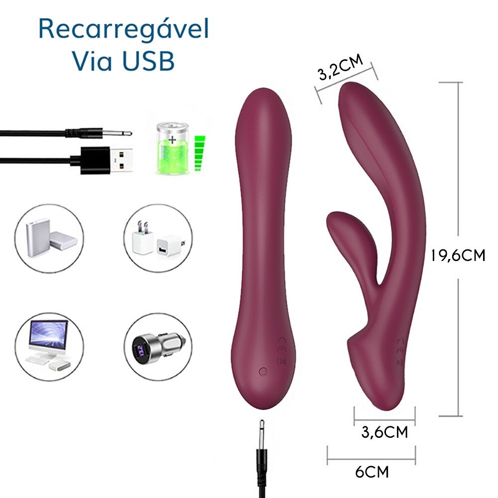 O vibrador Mr. Jack Roxo em uso demonstrativo, ilustrando como o silicone macio se molda ao corpo para o prazer.