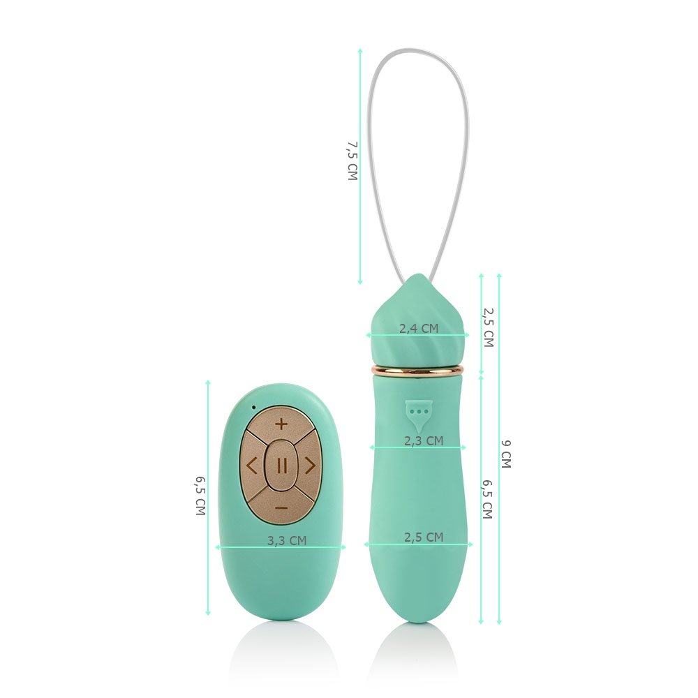 Vibrador Bullet Recarregável em Silicone com Controle sem Fio 9 Vibrações Kali Cyan | Foto 06 Vibrador Bullet Recarregável em Silicone com Controle sem Fio 9 Vibrações Kali Cyan | Foto 06