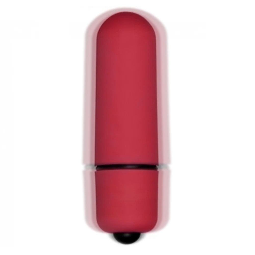 Vibrador Bullet em ABS Poderoso Vermelho - Vista Superior