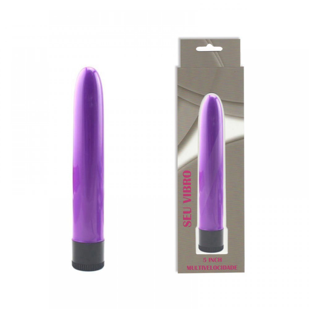 Vibrador Personal 13cm, Multivelocidade e Textura Aveludada Roxo | Foto 01 Vibrador Personal 13cm, Multivelocidade e Textura Aveludada Roxo | Foto 01