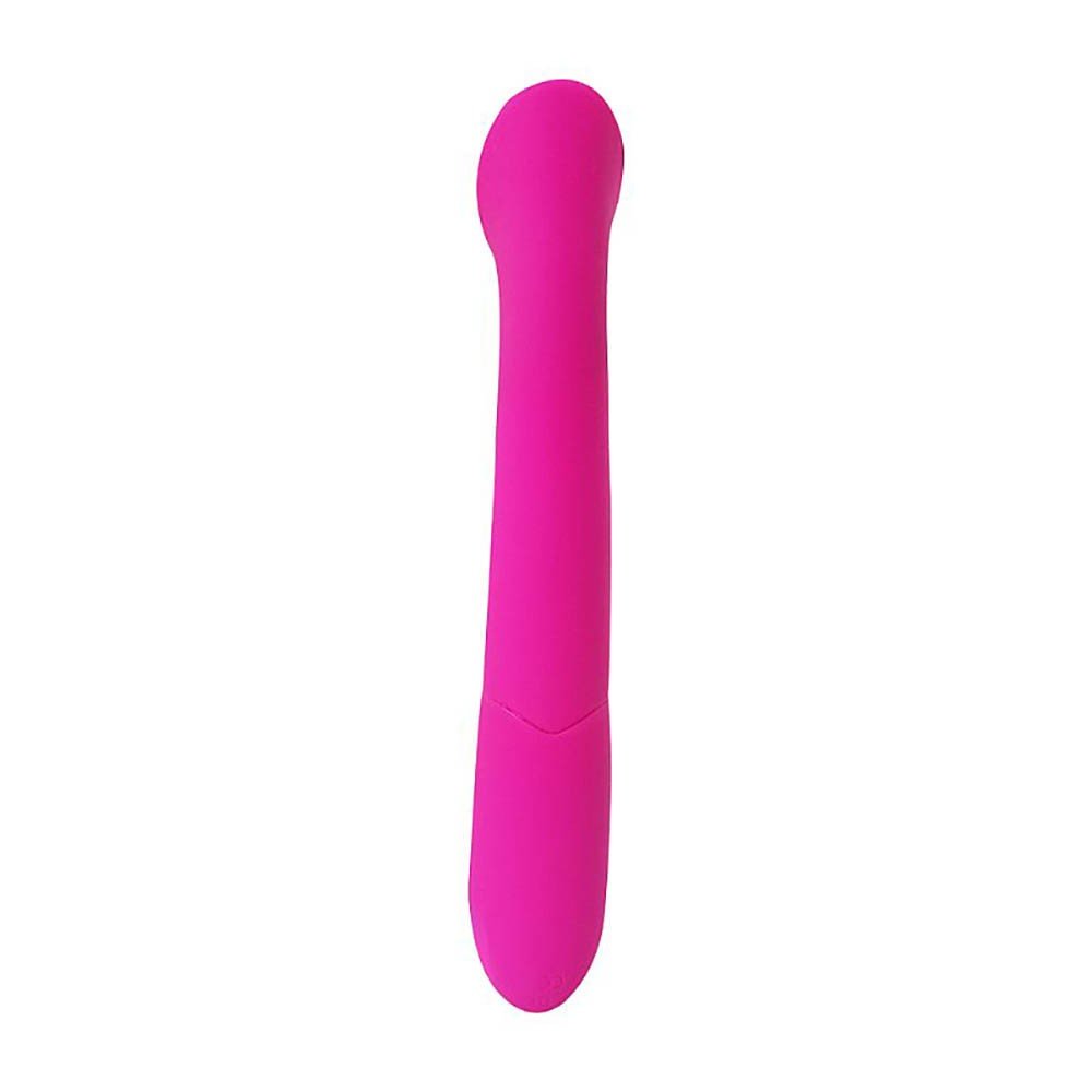 Vibrador Duplo em Silicone Recarregável com 10 Vibrações Dada Pink | Foto 05