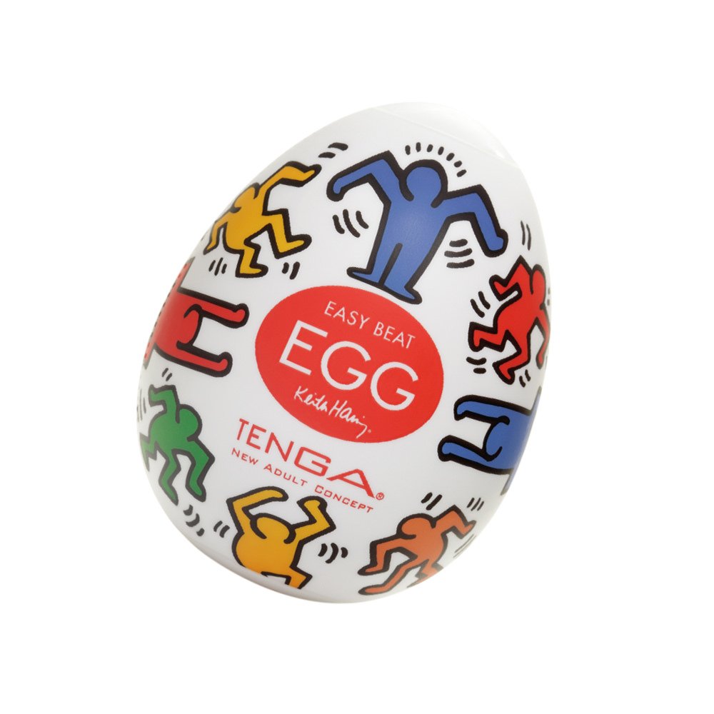 Masturbador Masculino Tenga EGG Dance (O Original Japon�s) - Edi��o Limitada Keith Haring | Foto 02
