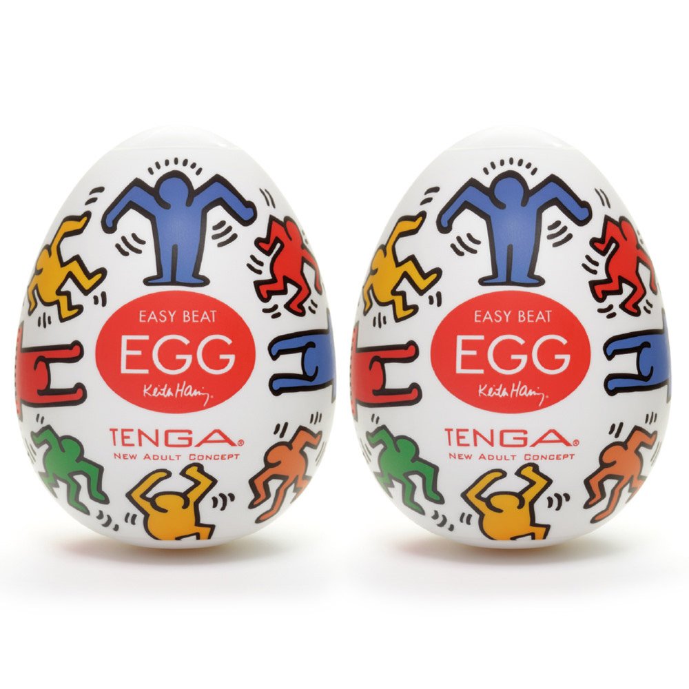Masturbador Masculino Tenga EGG Dance (O Original Japon�s) - Edi��o Limitada Keith Haring | Foto 04