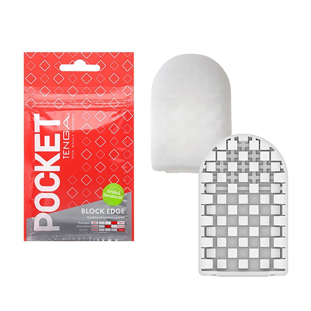 Masturbador Tenga Egg Pocket Block Edge | Foto 01 Masturbador Tenga Egg Pocket Block Edge | Foto 01