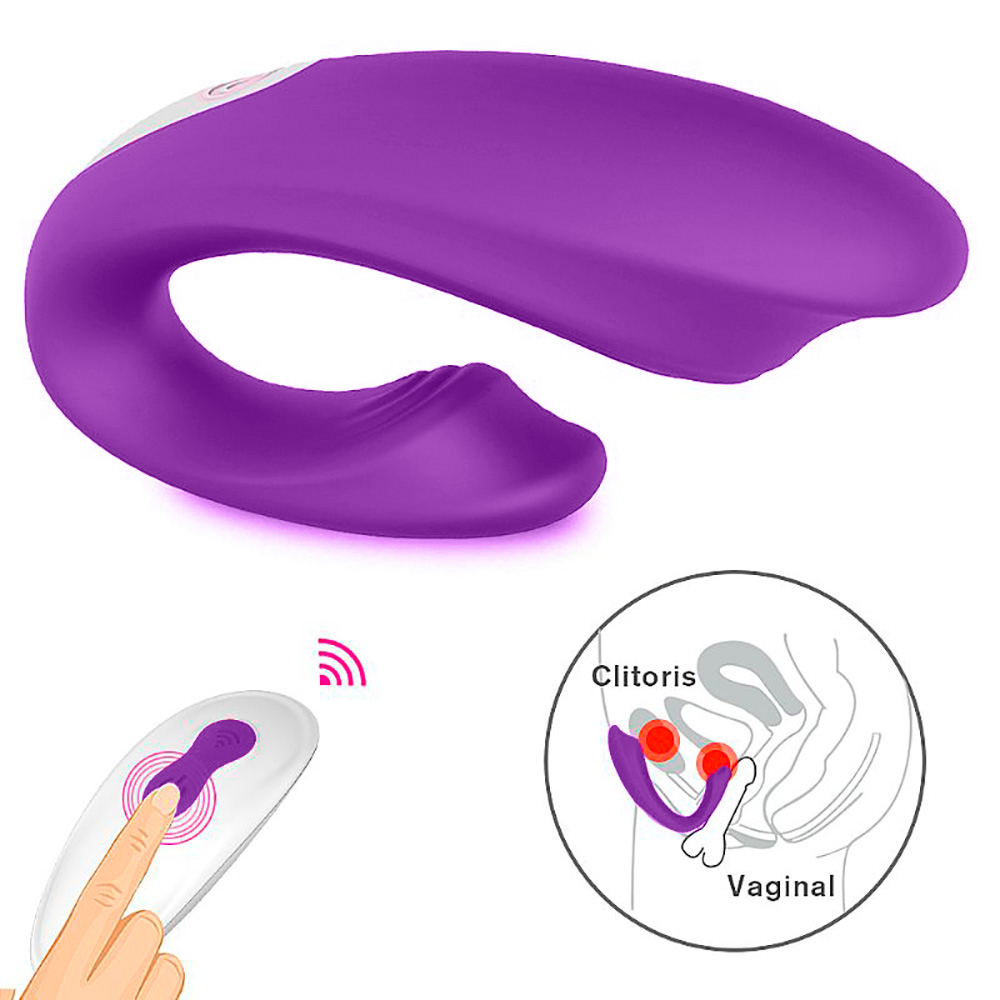 Massageador para Casal Wejoy 9 Vibrações com Controle Remoto Sem Fio Roxo | Foto 02 Massageador para Casal Wejoy 9 Vibrações com Controle Remoto Sem Fio Roxo | Foto 02