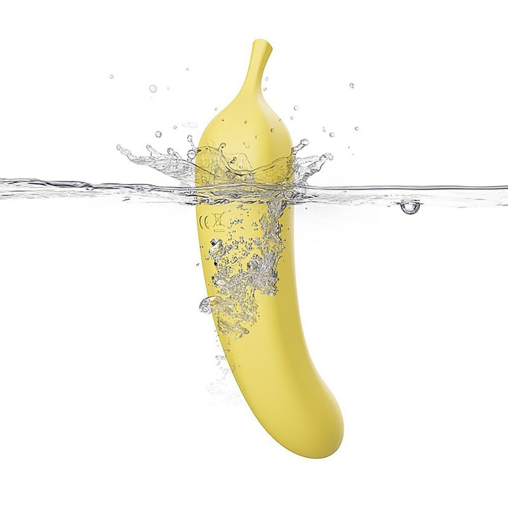 Vibrador Discreto Feminino em Silicone Recarregável com 7 Vibrações e 7 Pulsações Amarelo | Foto 05