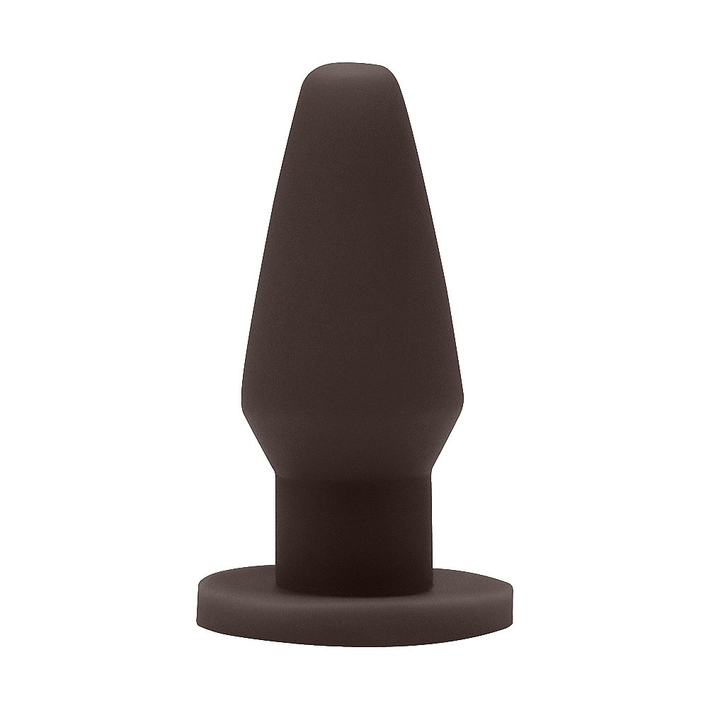 Plug Anal com Base Normal 11 x 5cm Marrom | Foto 01 Plug Anal com Base Normal 11 x 5cm Marrom | Foto 01