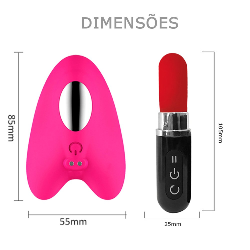 Vibrador Discreto Recarregável em Silicone 12 Vibrações e Controle em Formato de Batom Ebby Pink | Foto 05 Vibrador Discreto Recarregável em Silicone 12 Vibrações e Controle em Formato de Batom Ebby Pink | Foto 05