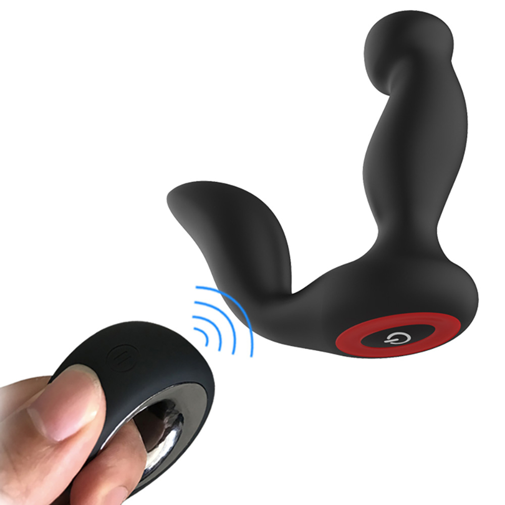 Estimulador de Próstata Recarregável em Silicone com 7 Vibrações e Controle sem Fio Abass Preto | Foto 04 Estimulador de Próstata Recarregável em Silicone com 7 Vibrações e Controle sem Fio Abass Preto | Foto 04