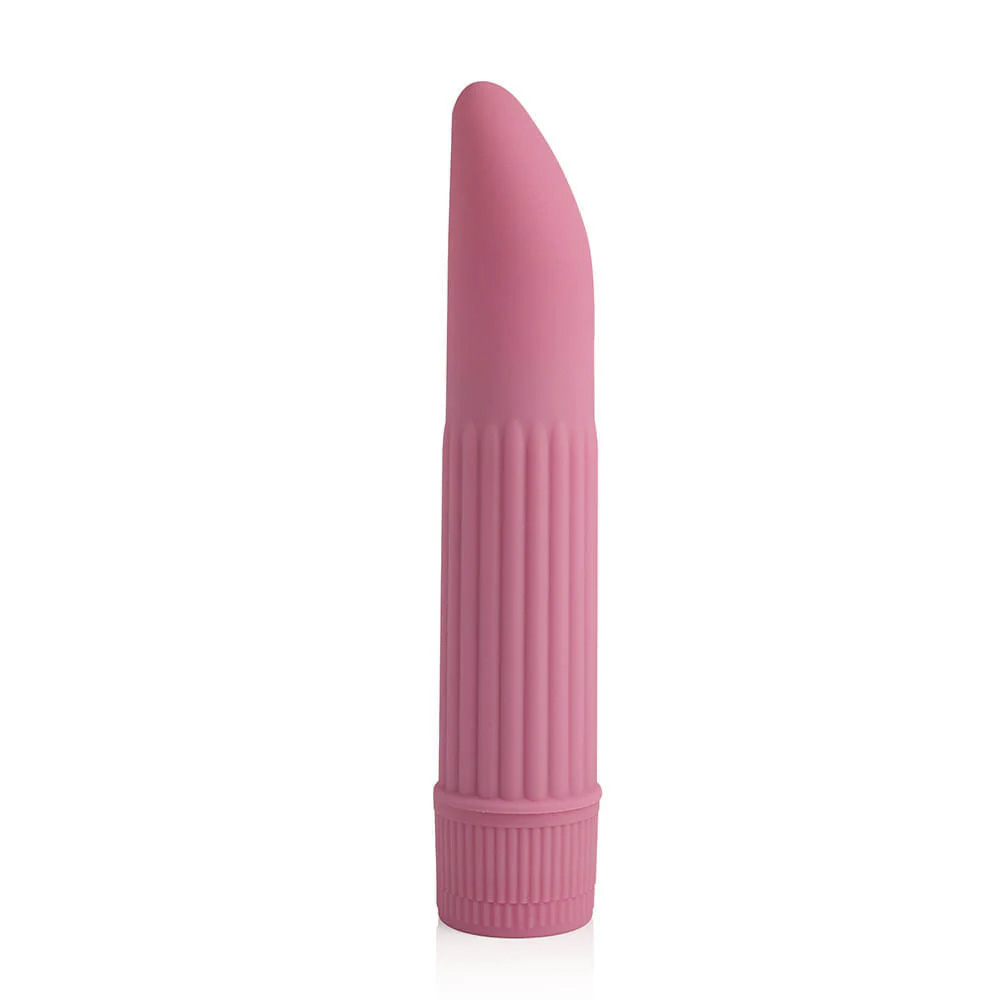 Vibrador Personal em Pl�stico R�gido Multivelocidade Feminist Rosa com detalhe da indica��o de multivelocidade