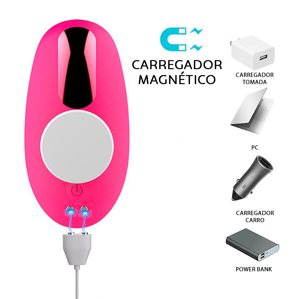 Pulsador de Clit�ris e Vibrador Recarreg�vel Sophia Pink | Detalhe do bocal de suc��o e �rea de vibra��o com textura suave