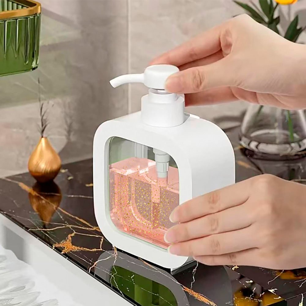 Sabonete Corporal L�quido Luxo Glow Zalia - Frasco em destaque com fundo minimalista, mostrando o design elegante