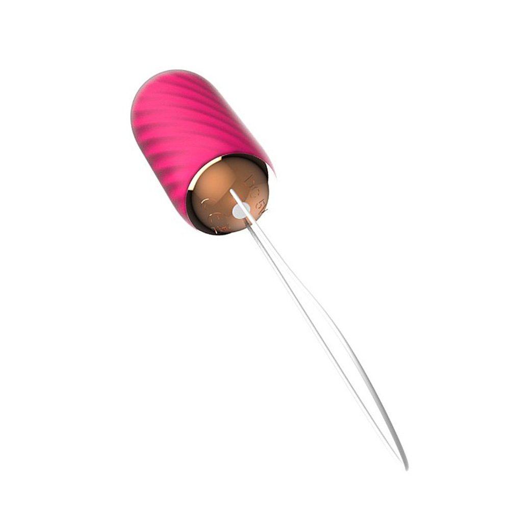 Vibrador Bullet Recarreg�vel em Silicone 10 Vibra��es Ying Pink | Detalhe da base de carregamento USB