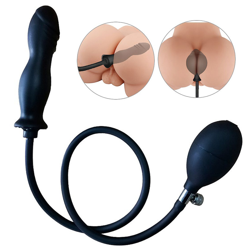 vibrating prostate anal plug Plug Anal Inflável Recarregável com Controle Remoto Vibrating Inflatable  Plug Ycolor 11,6 x 4,1 cm » Sex Shop Flower Love main image 1