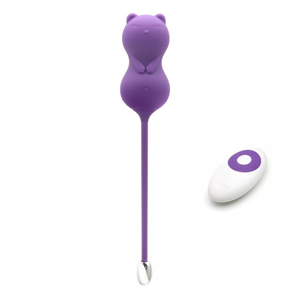 Vibrador para Clitóris Recarregável em Silicone com 10 Vibrações e Controle sem Fio Paula Roxo | Foto 01