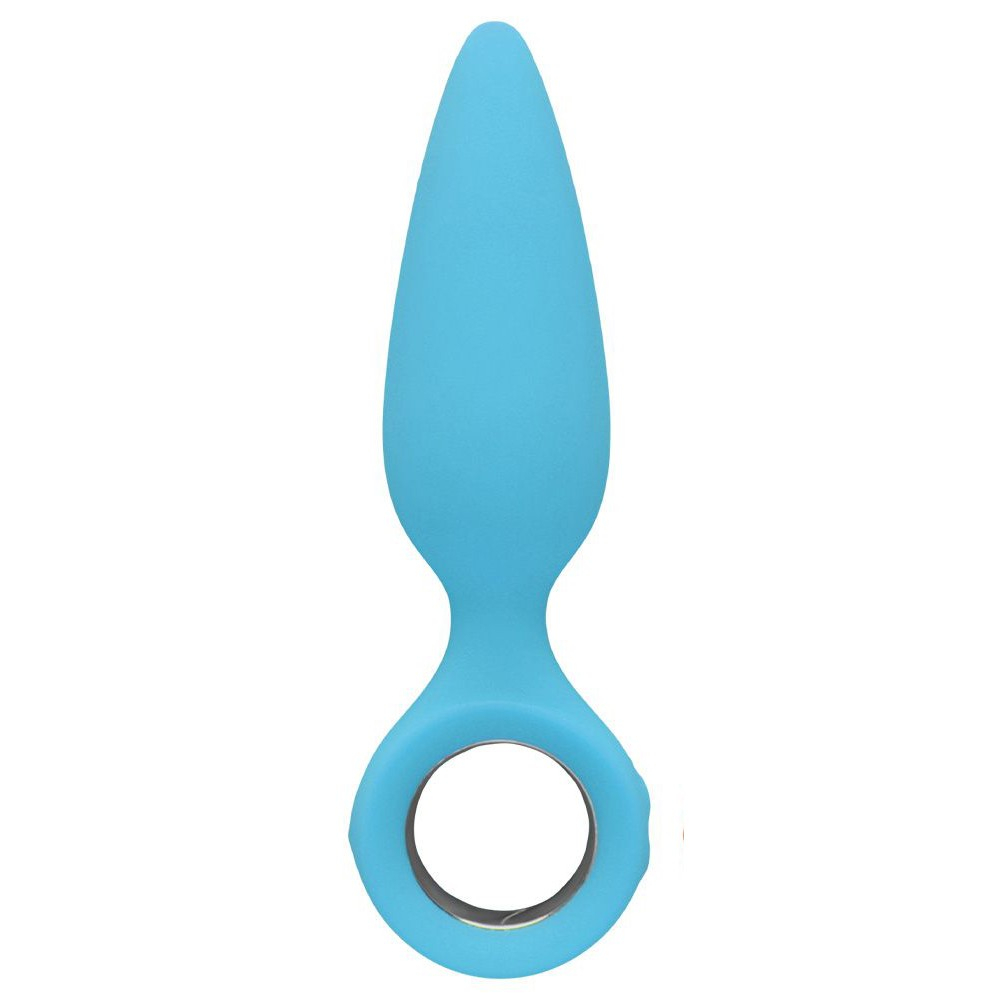 Plug Anal com Vibrador em Silicone, Recarregável, 10 Vibrações, USB, Orville Azul | Foto 03 Ilustrativa Plug Anal com Vibrador em Silicone, Recarregável, 10 Vibrações, USB, Orville Azul | Foto 03 Ilustrativa
