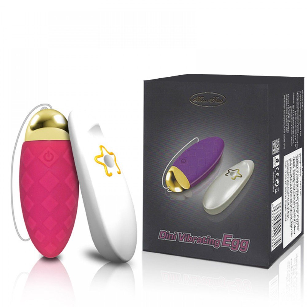 Vibrador Bullet com 10 Vibrações Aveludado e Controle Remoto sem Fio Dini Pink | Foto 01