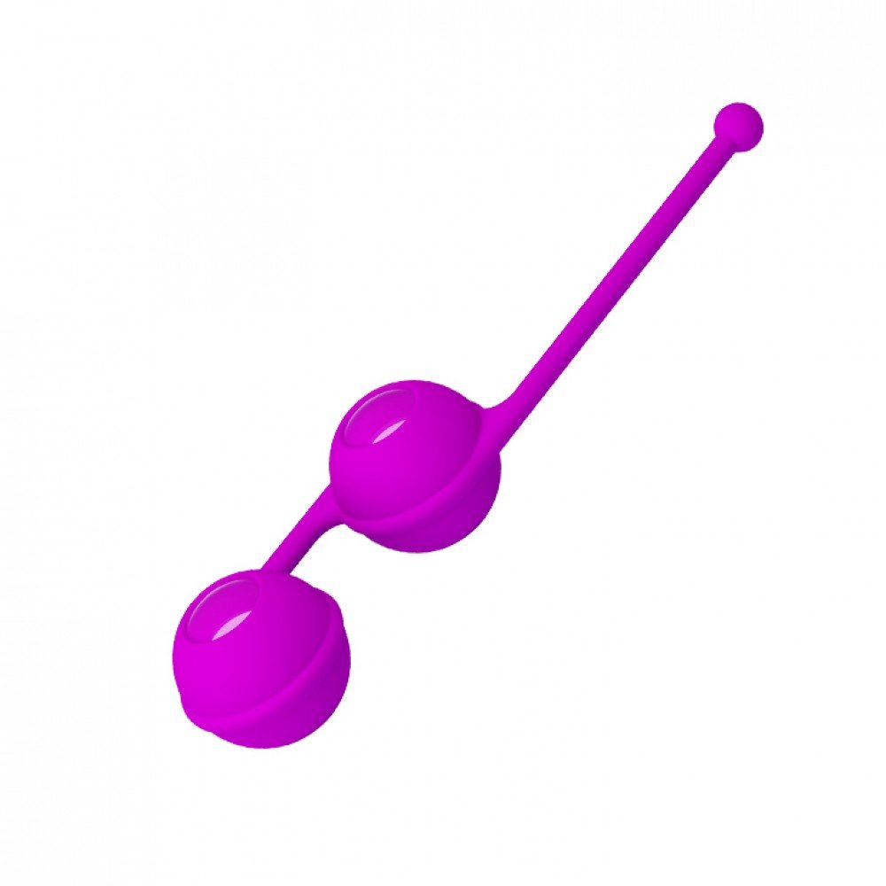 Bola de Pompoarismo Kegel Ball em Silicone Tighten Up III 39g Cada Roxa | Foto 02