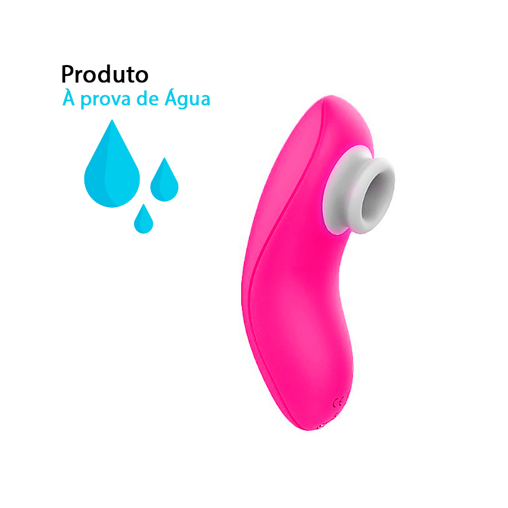 Sugador de Clitóris com 10 Modos de Sucção Pluse Pink | Foto 05 Sugador de Clitóris com 10 Modos de Sucção Pluse Pink | Foto 05