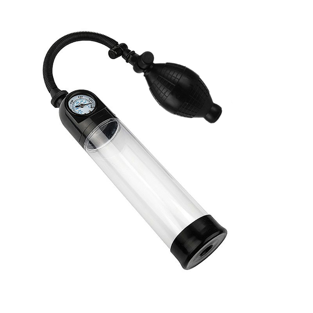 Bomba Peniana Manual com Manômetro Power Pump Transparente | Foto 03 Bomba Peniana Manual com Manômetro Power Pump Transparente | Foto 03